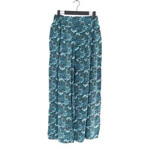 Band Of The Free Teal Wide Leg Pants Women's Small Boho Bohemian Gypsy NWT